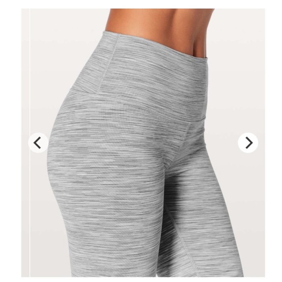 Lululemon- WunderUnder HR Ombré Melange Space Dye Tights- Full-On Luon 29” - Picture 6 of 13